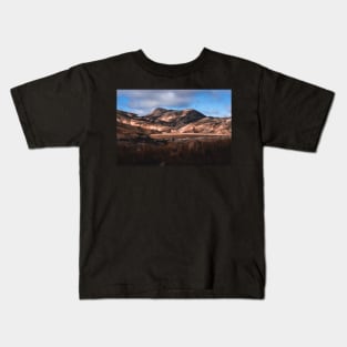 Landmannalaugar in Highlands of Iceland, Geothermal Rainbow Mountains Kids T-Shirt